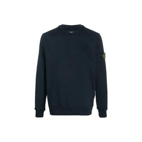 STONE ISLAND Свитшот Унисекс Морской Синий