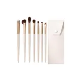 7 шт. Набор щеток для глаз с белым кейсом для щеток