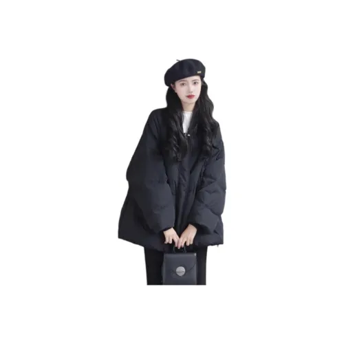 IWZI Черный Женские пуховики