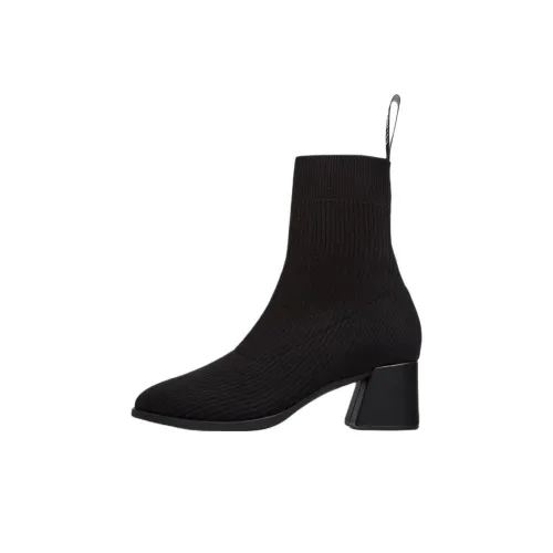 CAMPER Kora Тенсел Ботильоны 6,5 см Женские Черные