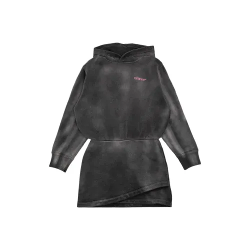 Off Белый Черный Серый Цвет Платья для девочек