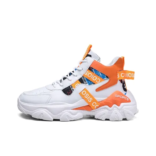 Frank Mully High Топ Толстая подошва Кроссовки Мужские