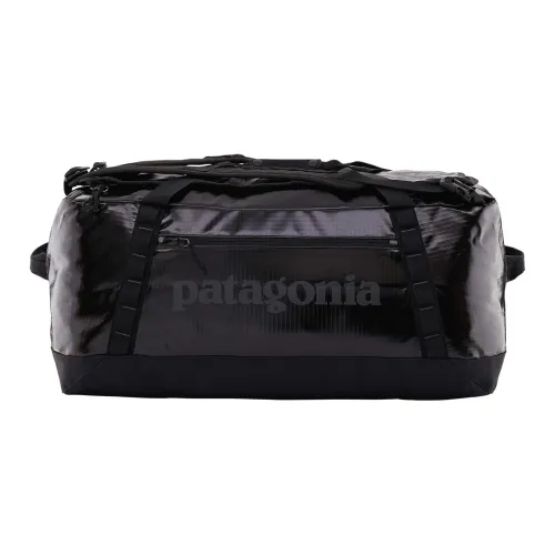 Patagonia 70L Туристические сумки Переработанный полиэстер Черный Унисекс