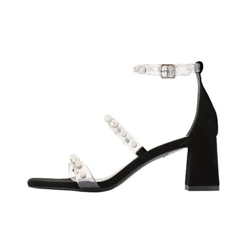 SOPHIA WEBSTER Rosalind Pearl One Strap Sandals 6 cm Women's Black