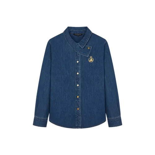 Teenie Weenie Средне-голубые Женские Рубашки