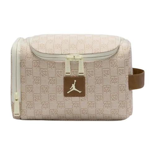 Джордан Полиэстер Клатч Туалетная Сумка Обычная Унисекс Кокосовое Молоко