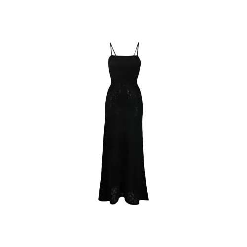 Barrie Slip Платье Женское Обсидиановый Черный