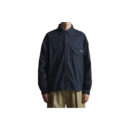 PUBLIC TOKYO x SHIOTA FW25 SHIOTA Базовый Западный Рубашка Мужской