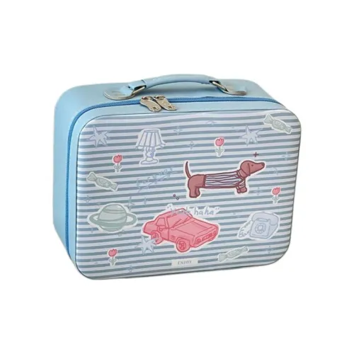 RULINSHI Милый Большой объем Портативный Хранение Коробка Водонепроницаемый Портативный Для На открытом воздухе с Зеркальце Косметичка Сумка для туалетных принадлежностей