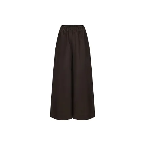 RUOHAN SABLE Коричневый Lounge Брюки Повседневные брюки Женские