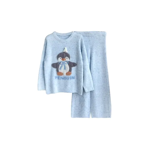 Kosrood Синий Женский Пижамный Комплект