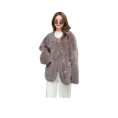 PZHK Серый Женский Пальто