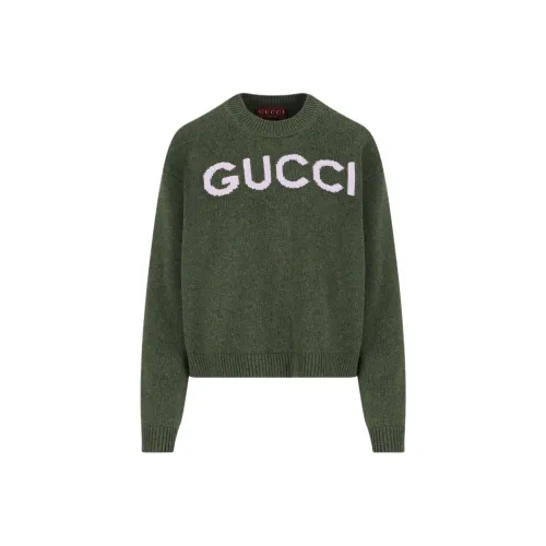 GUCCI Зеленые Женские Свитера