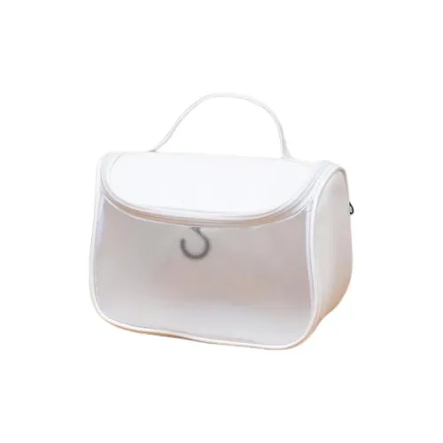 RULINSHI Большая емкость Женская Портативная Прозрачная Водонепроницаемая Путешественная Сумка для косметики и туалетных принадлежностей