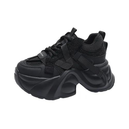 Mulinsen Высота Увеличивающие Износостойкие Легкие Низкие Топ Кроссовки Женские