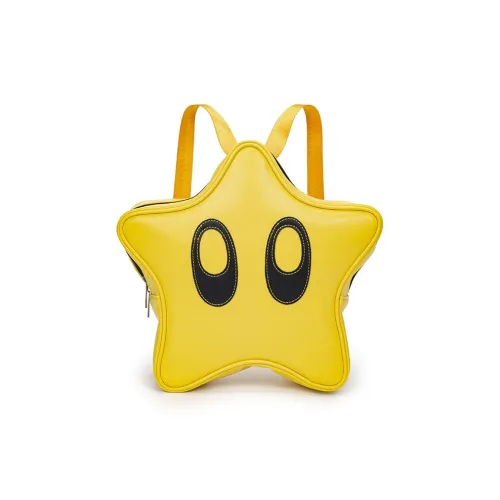 Ha Luxury ПУ (полиуретан) Рюкзак Большой Унисекс Желтый