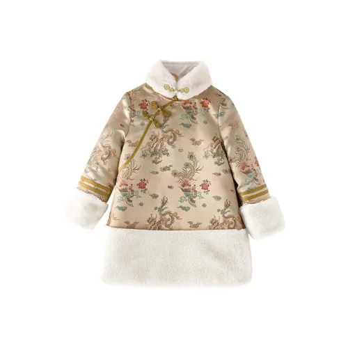 YUANYUAN GIRL Желтый Kids Утеплённые куртки