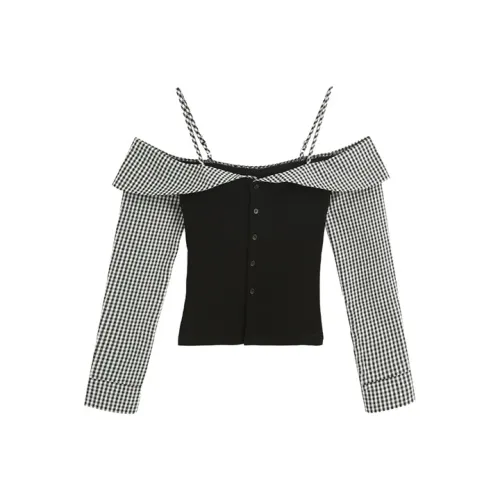 YINLEI Стандартная длинная рубашка с длинным рукавом женская