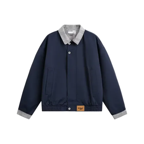 UPWARD LAB Темно-синие унисекс куртки