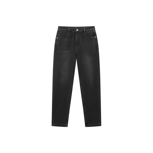 PEACEBIRD Denim Темно-серый Женские Джинсы