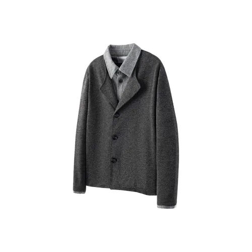 BEAR UNION Темно-серый Унисекс Трикотаж