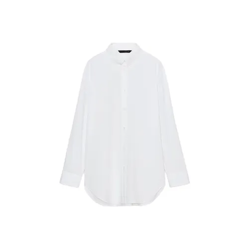 ZARA Белые Женские Рубашки