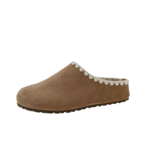 Wuji Вышивка Домашние тапочки Женские