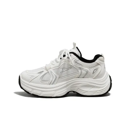 Warrior Термический Увеличивающий Высоту Устойчивый к Износу Низкий Топ Утепленная Обувь Женская Белый Серебряный