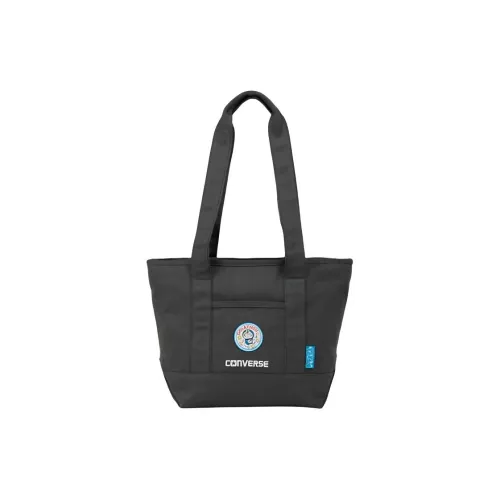 Конверс Дораэмон Коллаборация Хлопок Тоут Сумка Сумка для покупок Сумка Сумка через плечо Средняя Унисекс Серый