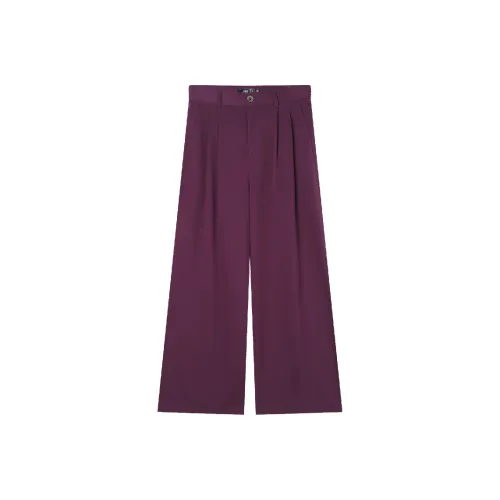 LOUISY AO Фиолетовые Женские Повседневные Штаны