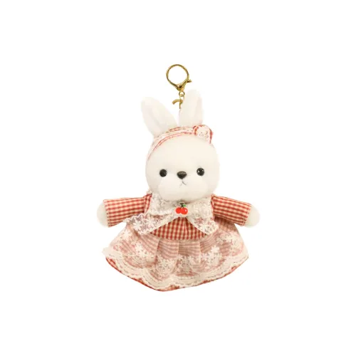 FANNIKEER Милый LILY GARDEN Кролик Плюшевый Брелок 20 см Высота