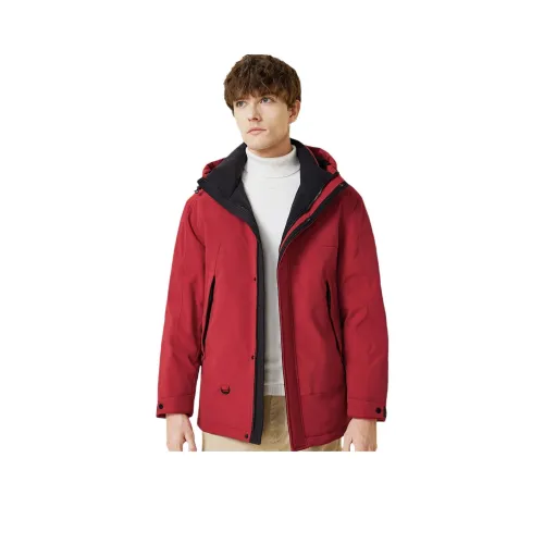 Red Bean Пальто Пуховик Мужской