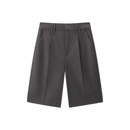 PEACEBIRD Кованый железный серый Женские Повседневные брюки