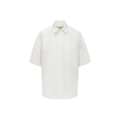 Loulou De Saison Сливочный Женские Рубашки