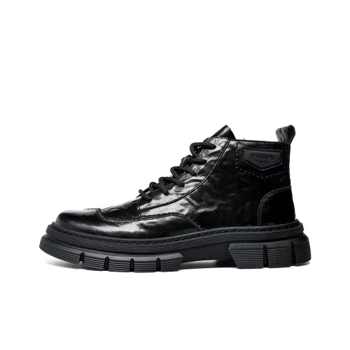 Millies Martin Boots Black Unlined Men's