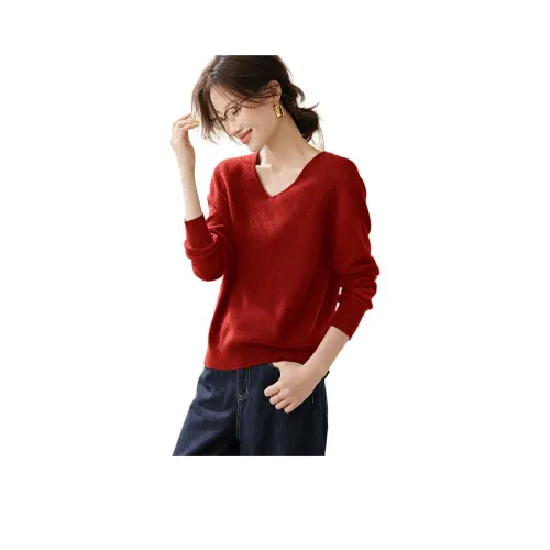 Mo Han Yi Mei Кашемир Свитер Женские