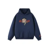 Тяжелый полиэстер-хлопок, темно-синий