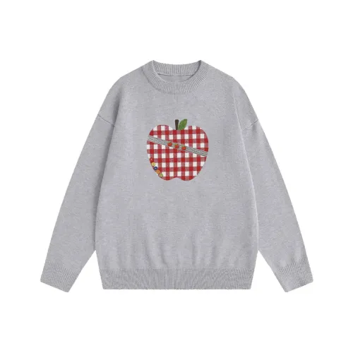 ILYOIL Белый Серый Женские Свитера