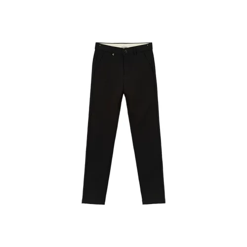 CAISEDI Повседневные брюки Мужские Черные