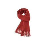 Шерсть, однотонный, красный