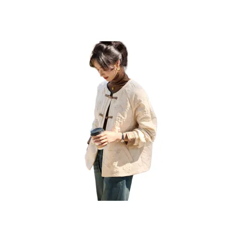 Mo Han Yi Mei Хлопковый пуховик женский