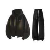 Черный топ + Черные брюки