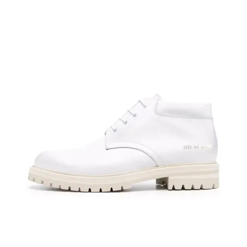 COMMON PROJECTS Ботильоны Мужские Белые