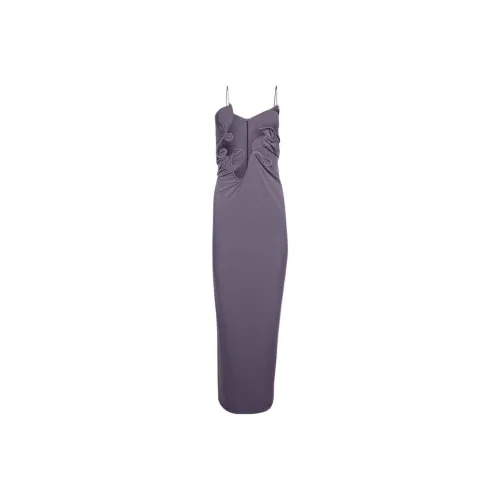 Christopher Esber SS24 Slip Платье Женское Каменно-серое