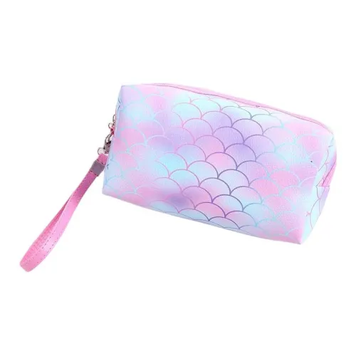 RULINSHI Креативный PU кожа Dazzling Рыбка Отношение Принт Путешествие Принт Хранение Водонепроницаемый Переносной Макияж Дорожные косметички
