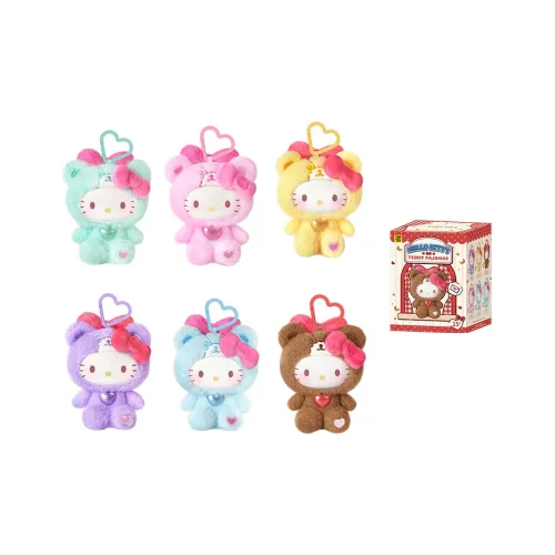 TOP TOY Kitty Тедди Pajamas Collection Винил Плюшевый Слепые коробки Один Mystery Коробка Целая коробка 6 шт