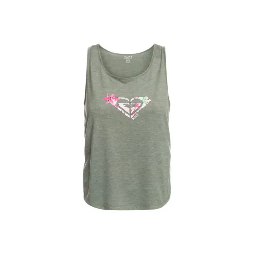 Roxy Agave Зеленый Женские Майки