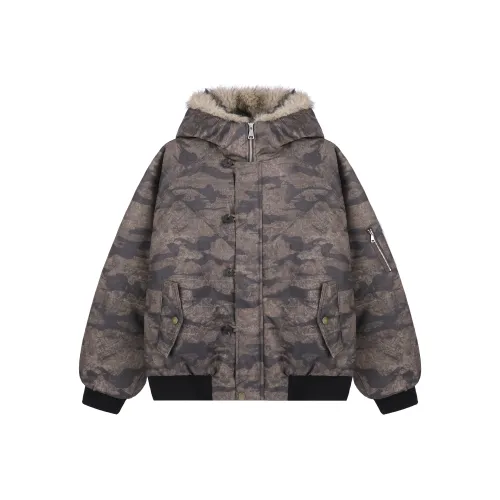 AFISHSTAY Хлопковый пуховик пальто унисекс