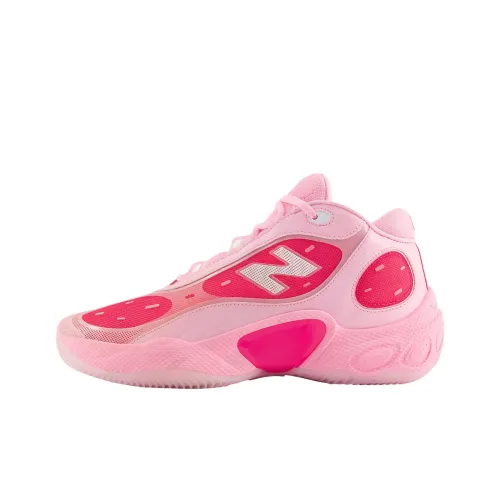 New Balance NB Fresh Foam BB V3 Амортизация Дышащий Поддерживающие Баскетбольные кроссовки Унисекс Розовый