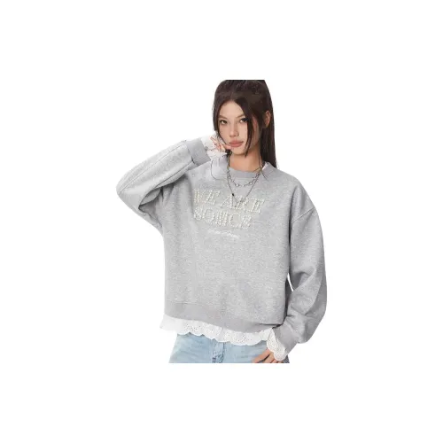 JOPPTI Серый Женский Свитшот